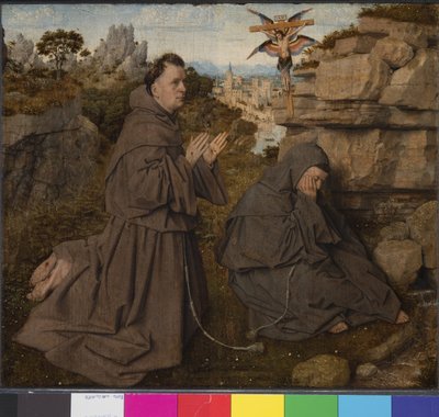 Stigmata of St Francis by Jan van Eyck