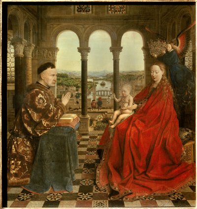The Virgin of Chancellor Rolin by Jan van Eyck