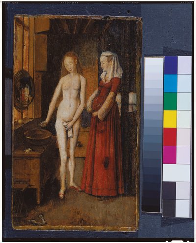 Woman at Her Toilet by Jan van Eyck