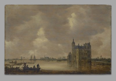 A Castle by a River by Jan van Goyen