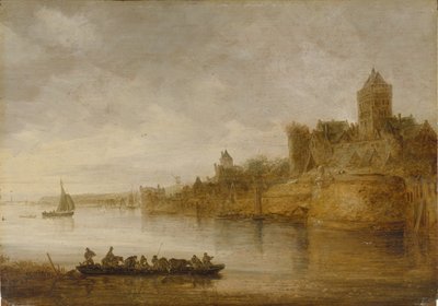 The Medieval Walls of Nijmegen by Jan van Goyen