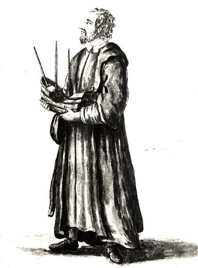 A Naval Architect at the Venetian Arsenal by Jan van Grevenbroeck