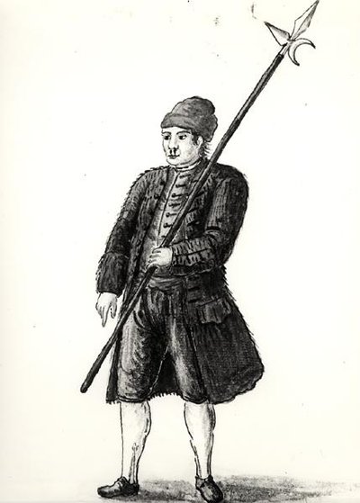 A Workman from the Venetian Arsenal by Jan van Grevenbroeck