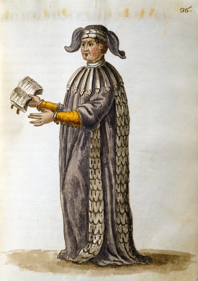 An erudite academic by Jan van Grevenbroeck
