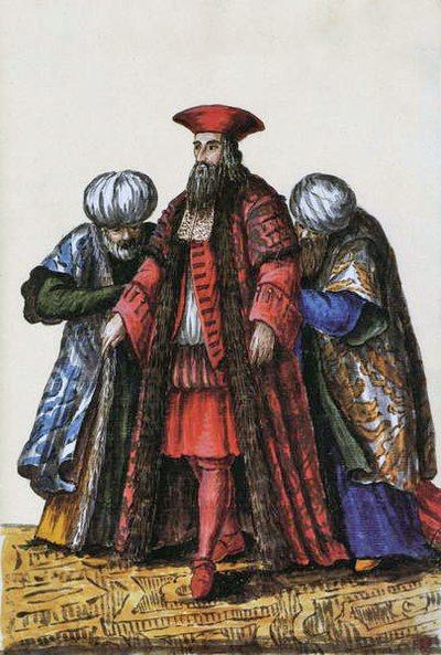 The Ambassador of the Republic of Venice and Constantinople by Jan van Grevenbroeck