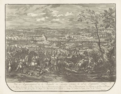 Battle of Senta, 1697 (Vue et representation de la bataille de Zenta, donnée le 11 de Septembre 1697) by Jan van Huchtenburg