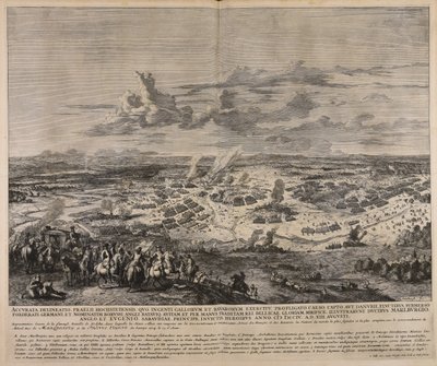 Exact Representation of the Famous Battle of Hochstet by Jan van Huchtenburgh