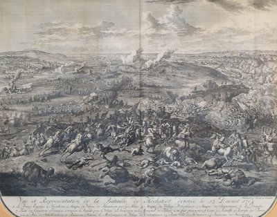 The Battle of Höchstädt on August 13, 1704 by Jan van Huchtenburgh