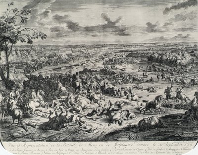 The Battle of Malplaquet on September 11, 1709 by Jan van Huchtenburgh