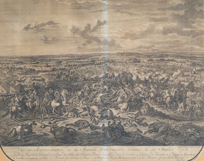 The Battle of Oudenaarde on July 11, 1708 by Jan van Huchtenburgh