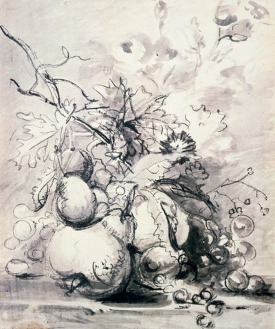 Still Life of Fruit by Jan van Huysum