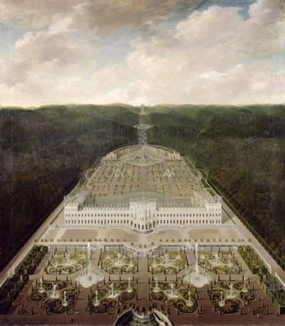 View from the Castle to the Octagon by Jan van Nickelen