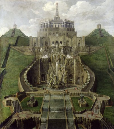 View from the Riesenkopf Basins to the Octagon by Jan van Nickelen