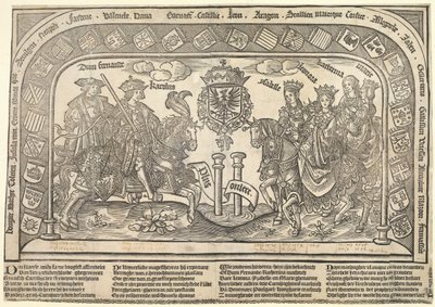 The six children of Philip the Handsome: Eleanor of Castile, Charles V, Isabella of Austria, Ferdinand I, Mary and Catherine by Jan van Nieulandt