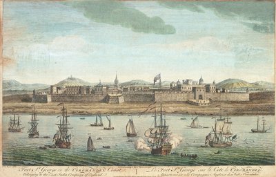 Fort Saint George on the Coromandel Coast by Jan van Ryne