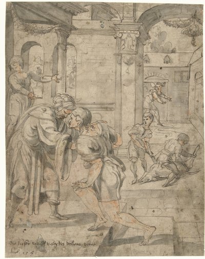 Return of the Prodigal Son by Jan van Scorel (circle of)