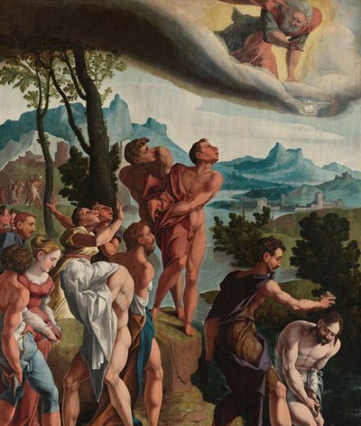 The Baptism of Christ by Jan van Scorel (workshop of)