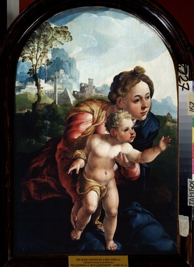 Virgin and Child by Jan van Scorel