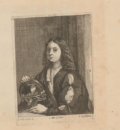 Portrait of an Unknown Man with Beret by Jan van Troyen