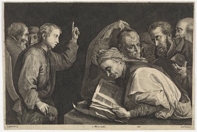 Twelve-Year-Old Christ in the Temple by Jan van Troyen