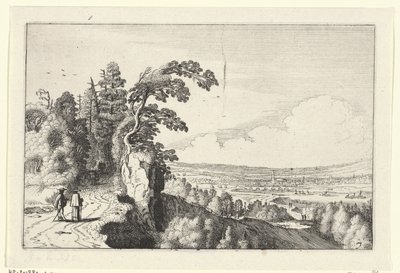 View of a Valley by Jan van de Velde (II)