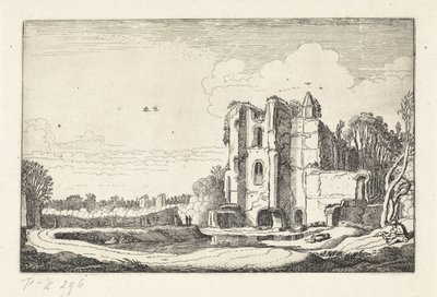 Ruins of Brederode Castle by Jan van de Velde (II)