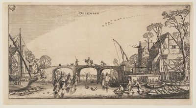 December, from The Twelve Months of the Year by Jan van de Velde II