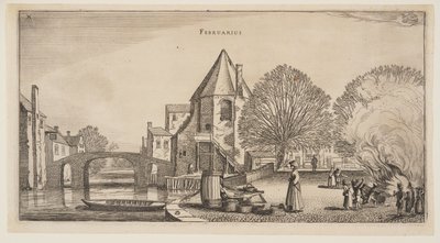 February, from The Twelve Months of the Year by Jan van de Velde II