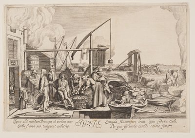 Fire, from The Four Elements by Jan van de Velde II