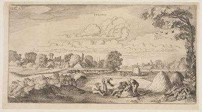 July, from The Twelve Months of the Year by Jan van de Velde II