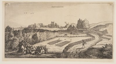 September, from The Twelve Months of the Year by Jan van de Velde II