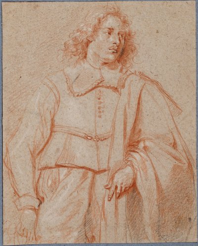 A Three-Quarter Length Study of a Young Man by Jan van den Bergh