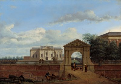 An Architectural Fantasy by Jan van der Heyden