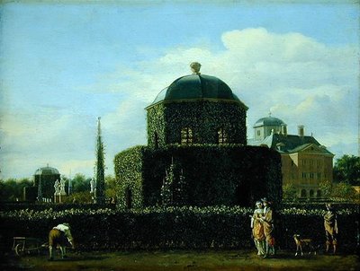 The Pavilion of the Bosch House, the Residence of the Keeper of the City of Gravenhage by Jan van der Heyden