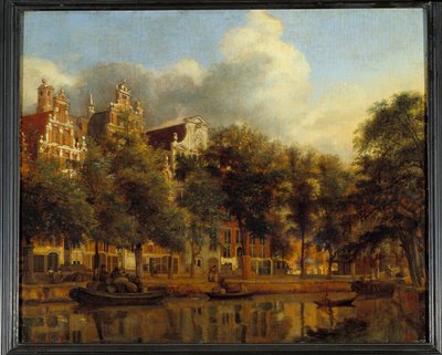 View of the Herengracht in Amsterdam by Jan van der Heyden