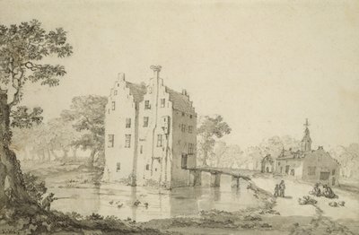 Zuylenburgh Castle (Slot Zuylen) by Jan van der Heyden