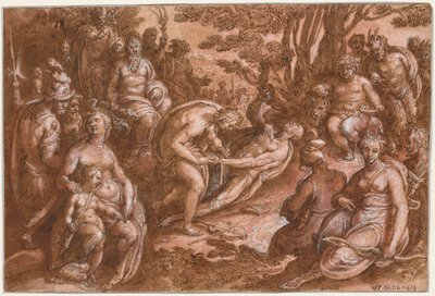 The Flaying of Marsyas by Jan van der Straet, called Johannes Stradanus