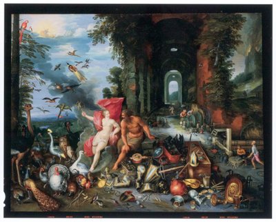 The Allegory of Fire and Air by Jan van the Elder Kessel