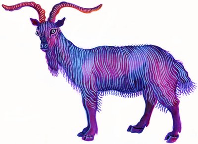 Goat Capricorn by Jane Tattersfield