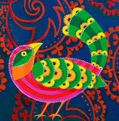 Green-tailed Bird by Jane Tattersfield
