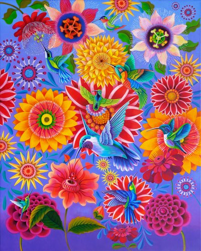 Hummingbirds by Jane Tattersfield