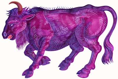 Raging Bull Taurus by Jane Tattersfield