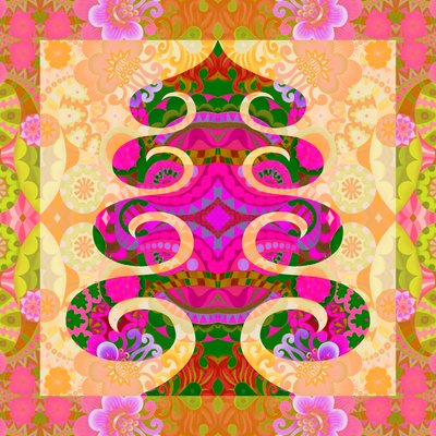 Tree in Pink by Jane Tattersfield