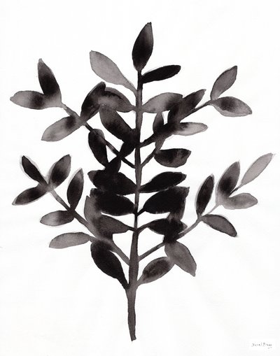 Botanical with Nagi Fern III by Janel Bragg