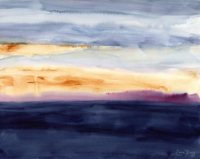 English Channel from Normandy, 2024 by Janel Bragg