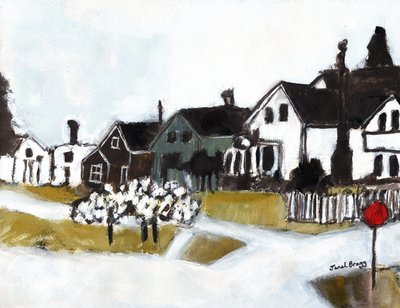 Houses on 7th Street by Janel Bragg