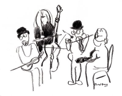 Musicians at the Victorian Festival by Janel Bragg