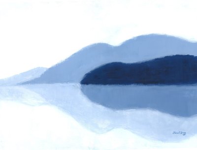 San Juan Islands Reflections, c.2021 by Janel Bragg