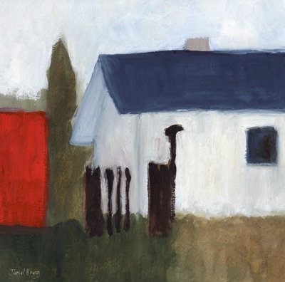 Shed on 7th Street, c.2018 by Janel Bragg