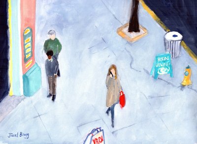 View from the Palace Hotel Third Floor II, c.2016 by Janel Bragg